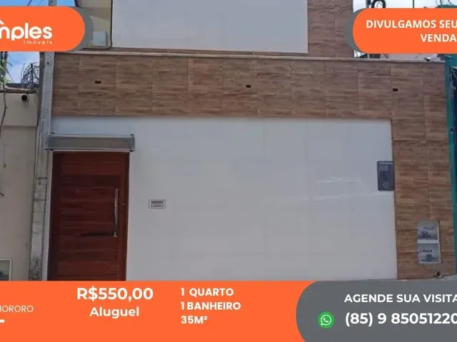 Imagem: Imóvel para Aluguel com 35 Metros Quadrados