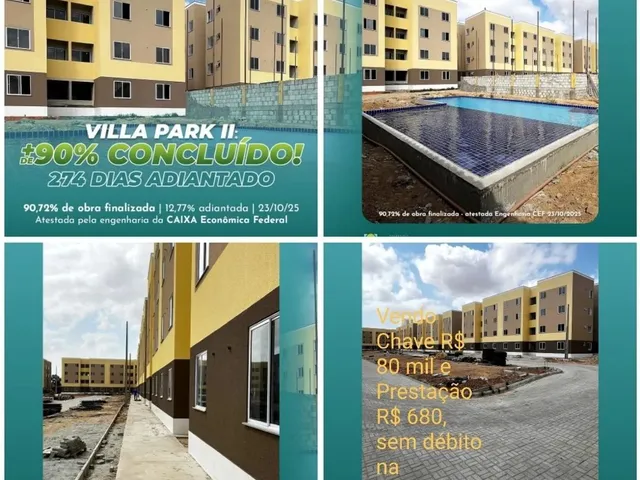 Imagem: Villa Park II Obras com 90 Concluídas