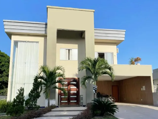Imagem: A casa em condomínio possui 5 Dormitórios, 5 Banheiros, 3