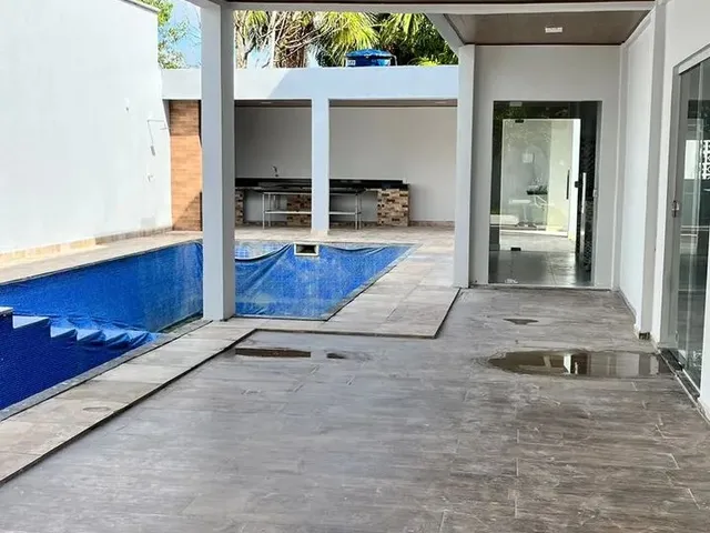 Imagem 11: Cond. Amazon Garden - Casa C/ 4 Suites Sendo 1 Master C/ Varanda, Piscina, Churrasqueira-C