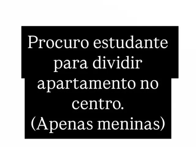 Imagem: Procura Estudante (Sexo Feminino) para Dividir