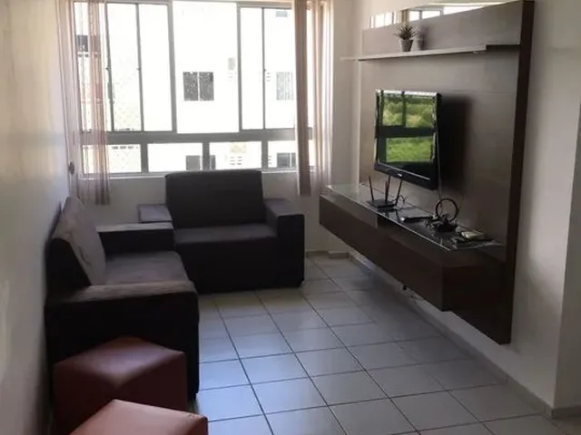 Imagem: Apartamento 100 Mobiliado, 2/4, Garagem