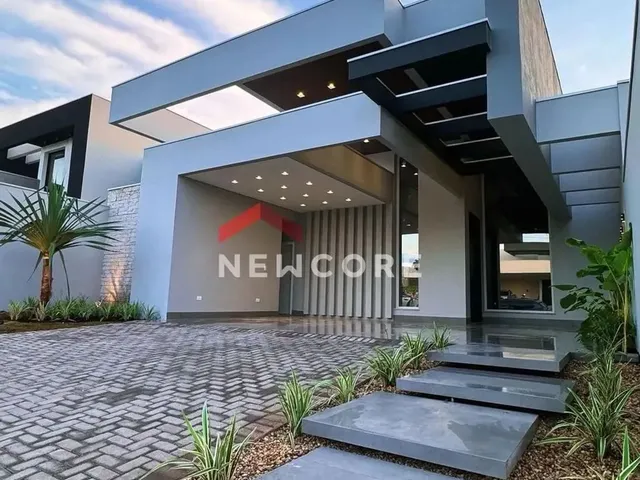 Imagem: A casa em condomínio possui 3 Dormitórios, 4 Banheiros, 4