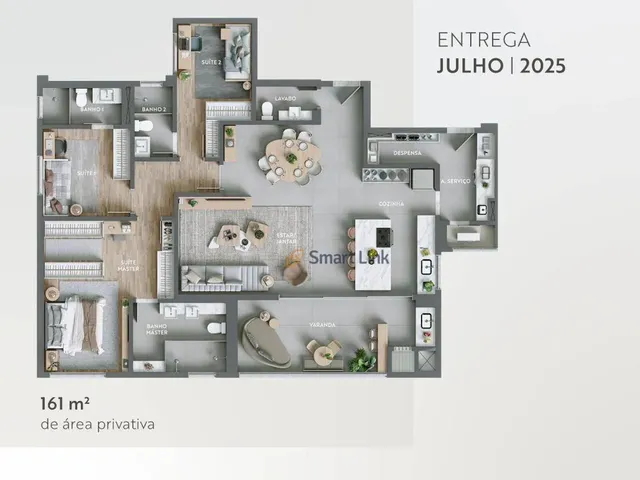 Imagem 9: Apartamento com 3 Dormitórios À Venda, 161 M² por R$ 1.799.000,00...