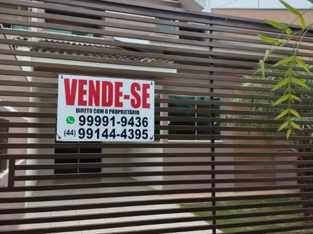 Imagem 1: Sobrado Geminado em Maringá - Pr, Jardim Monte Rei