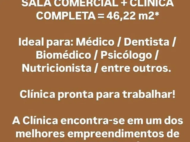 Imagem 2: Venda Clínica Completa - Criciúma/Sc