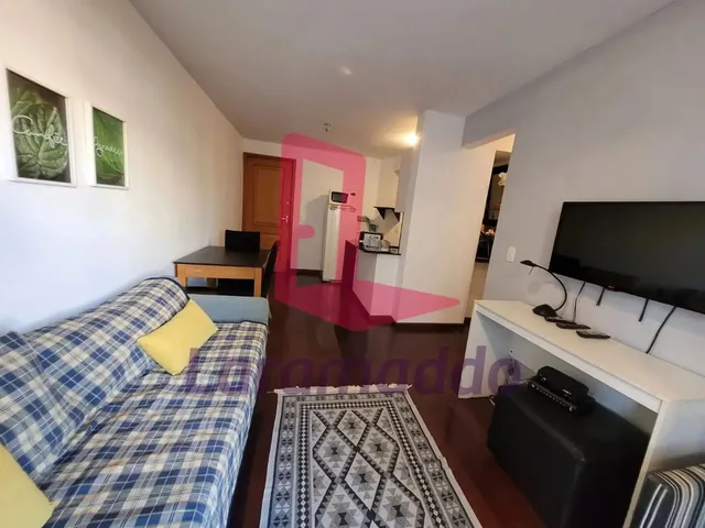 Imagem 3: Flat para Locação, Sala e Quarto com Total de 40M²