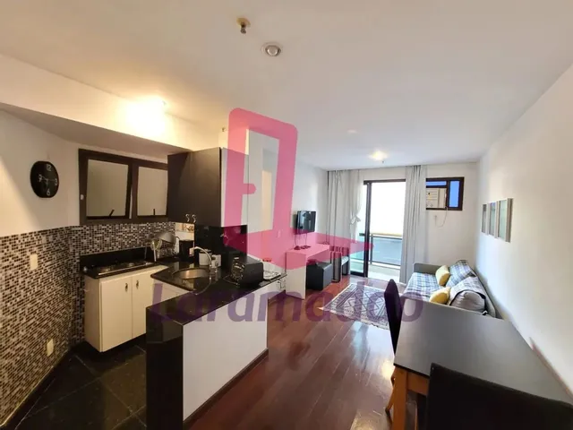Imagem 6: Flat para Locação, Sala e Quarto com Total de 40M²