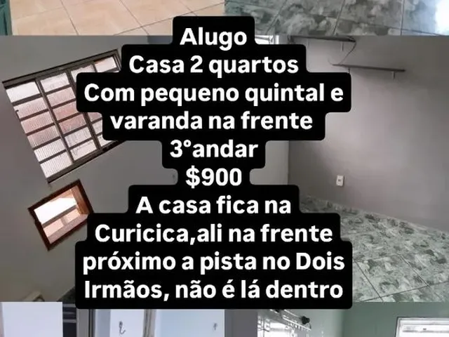 Imagem: Alugo Casa 2 Quartos Curicica