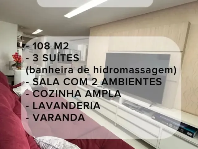 Imagem 1: Ilha Bella 108 M2 3 Suites com Banheira de Hidromassagem