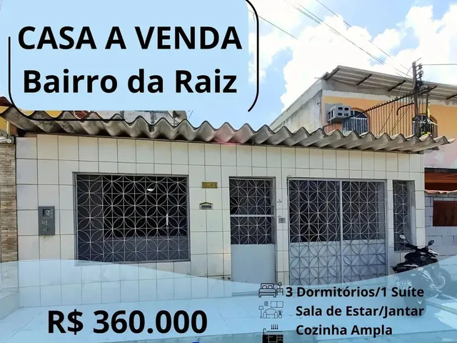 Imagem: Vende-Se Casa Super Espaçosa na Raiz