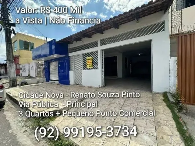 Imagem: Cidade Nova - Casa Pequeno Ponto Comercial