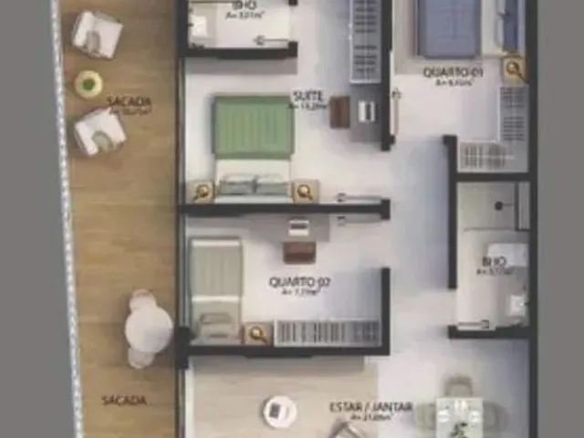 Imagem 9: Aptos; Lofts &Amp;Amp;Amp; Studios. Sorelle. C044