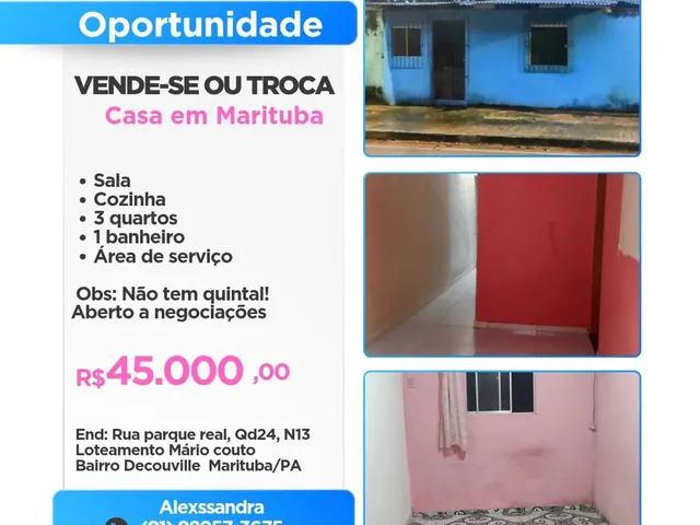 Imagem: Casa a Venda em Marituba
