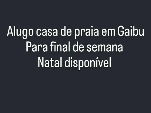 Imagem: Alugo Casa de Praia em Gaibu