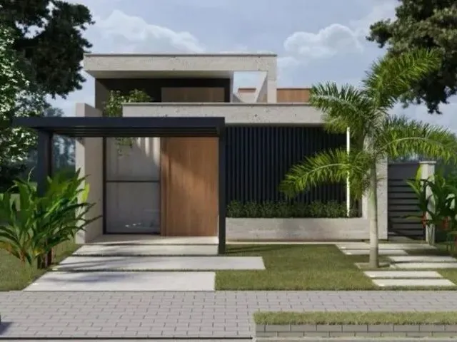 Imagem: A casa em condomínio possui 3 Dormitórios, 2 Suítes, 2