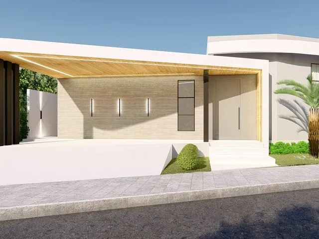 Imagem: A casa em condomínio possui 4 Dormitórios, 3 Suítes, 3