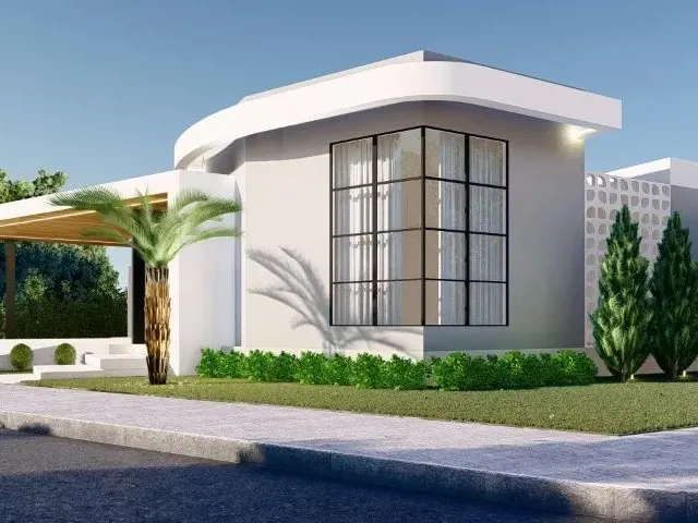 Imagem: A casa em condomínio possui 4 Dormitórios, 3 Suítes, 3
