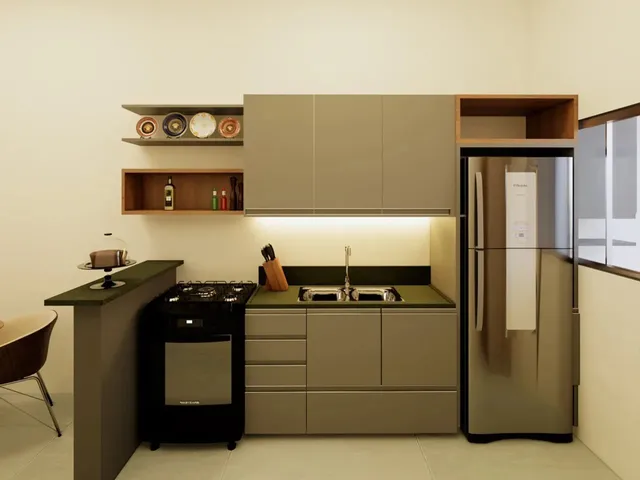 Imagem: Casa Nova com Piscina em Área Gourmet no