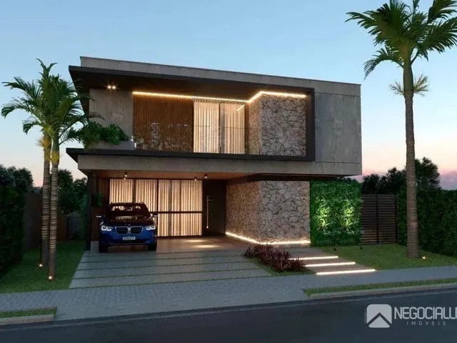 Imagem: A casa em condomínio possui 5 Dormitórios, 5 Suítes, 5