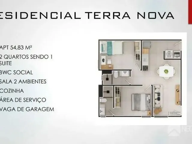 Imagem 6: Apartamento com 2 Dormitórios À Venda, 54 M² por R$ 210.000,00 - Jardim Paulistano