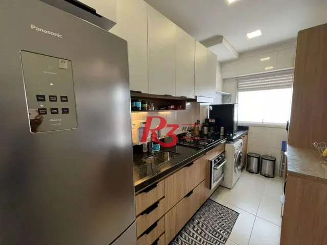 Imagem 3: Studio com 1 Dormitório À Venda, 44 M² por R$ 640.000,00 - Campo Grande - Santos/Sp