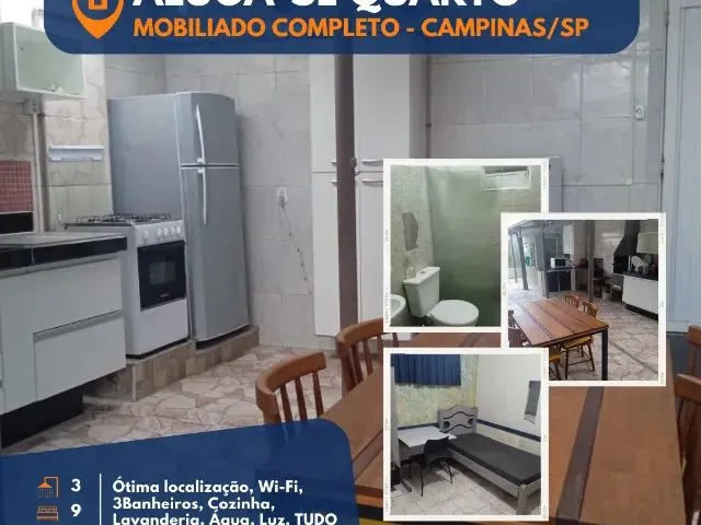 Imagem: Alugo Quarto Individual Mobiliado