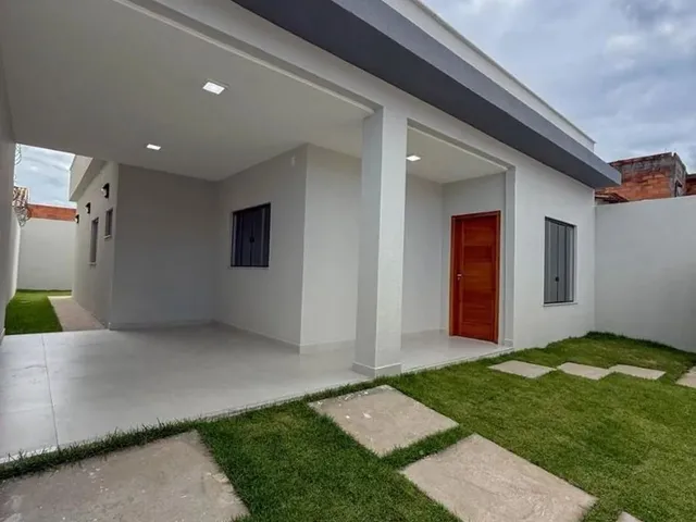 Imagem: Casa Linear 3 Quartos com Suíte em Planície