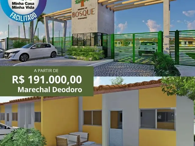 Imagem 1: Atencao! Casas em Marechal Deodoro pelo Minha Casa Minha Vida!! Entrada Parcelada!!