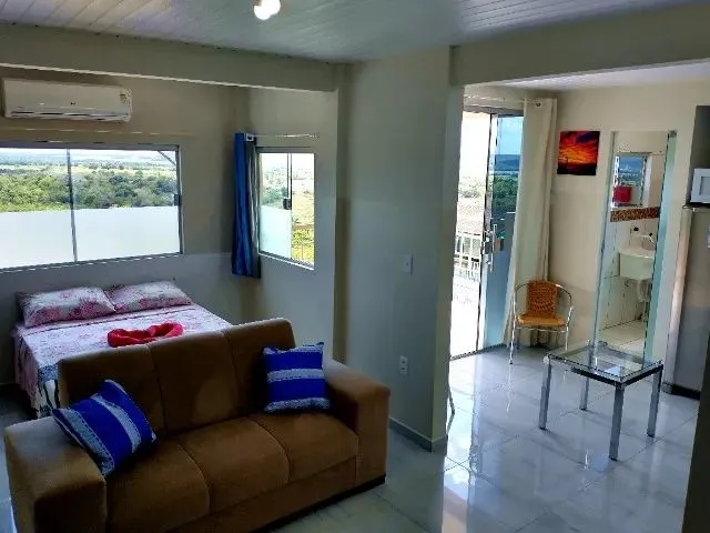 Imagem: O apartamento possui 1 Dormitório, 1 Banheiro, 1 Vaga na