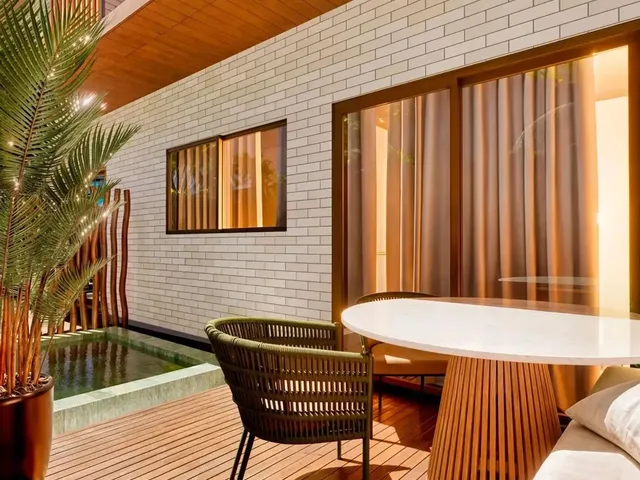 Imagem 5: Beira Mar na Praia de Antunes, Studio com 32M², Trecho de Mar Excelente. Área de Lazer
