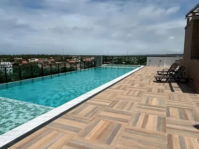 Imagem: O apartamento possui 1 Dormitório, 1 Banheiro, 1 Vaga na