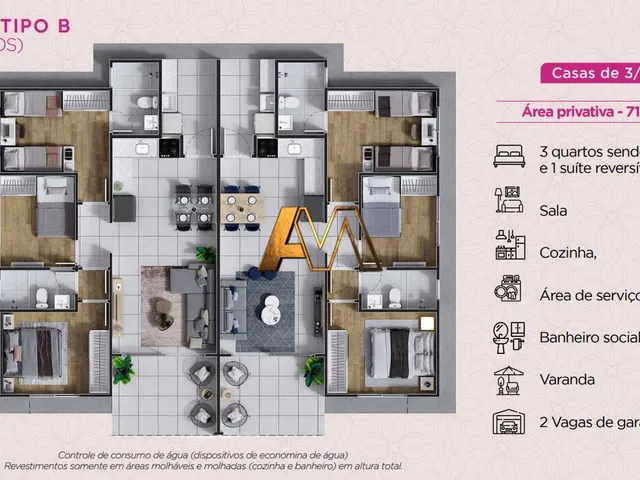 Imagem: Casa à venda no bairro GUARAJUBA - Camaçari/BA