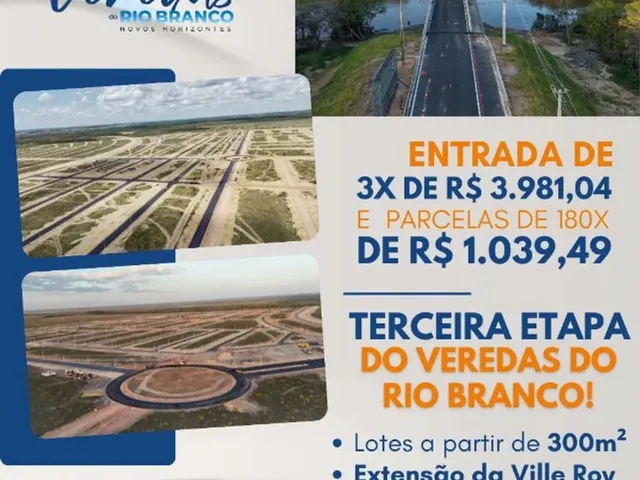 Imagem: Veredas do Rio Branco - o Futuro Bairro