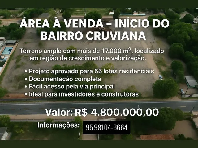 Imagem: Terreno Grande 17.000M2 para Investir