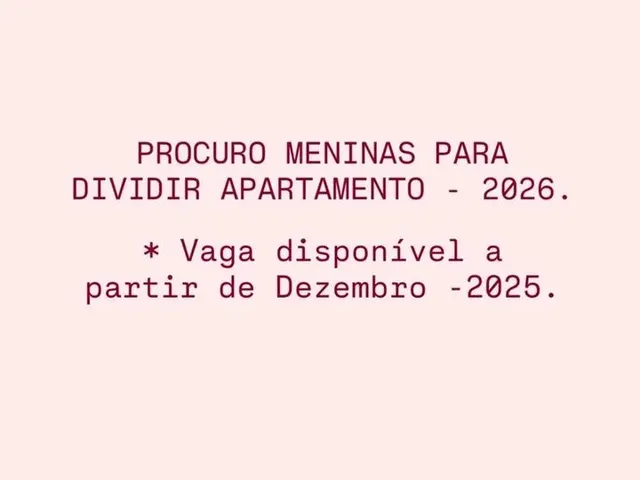Imagem: Meninas para Dividir Apartamento