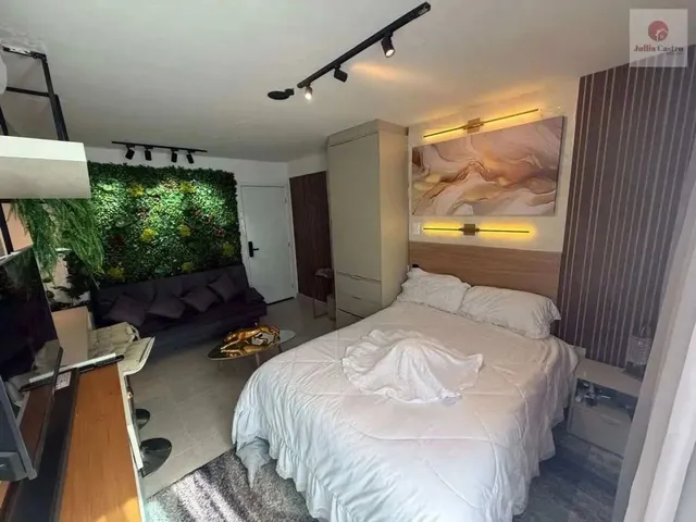 Imagem 1: Alugo Ótimo Flat Mobiliado com Lazer Completo no Bairro de Boa Viagem - Recife