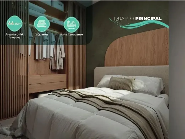 Imagem 9: Imóvel para Venda Possui 47 Metros Quadrados com 2 Quartos em Garapu - Cabo de Santo