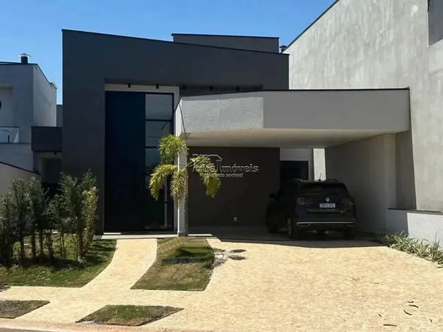 Imagem: Casa Térrea Moderna com Piscina em Paulínia