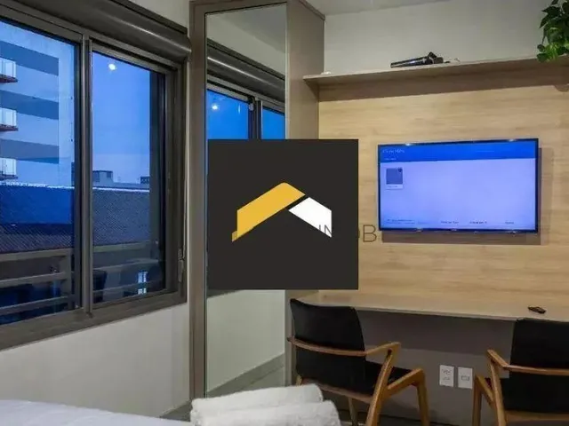 Imagem: O apartamento possui 1 Dormitório, 1 Suíte, 1 Banheiro, 1