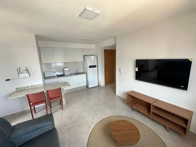 Imagem: A kitnet possui 1 Dormitório, 1 Banheiro, 30m² de Área,