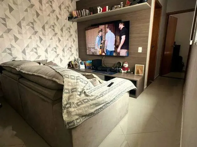 Imagem: O apartamento na cobertura possui 2 Dormitórios, 1 Suíte,