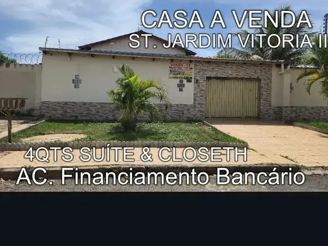 Imagem: Casa 04 Quartes Suíte, Bairro Jd. Vitória