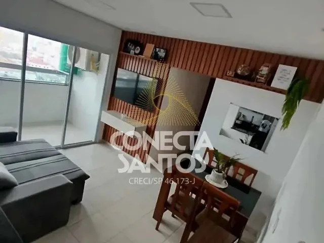 Imagem: Apto com 2 Quartos, Macuco, Santos, Cod