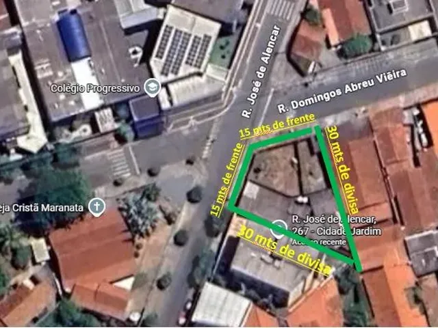 Imagem: Lote de Esquina - 454 M2 - em Frente Ao