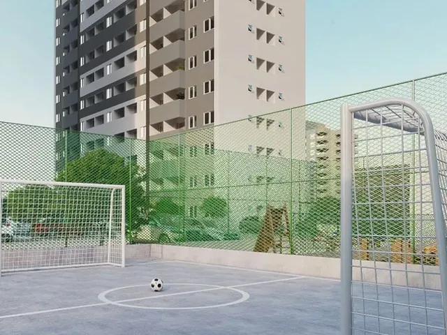 Imagem: O apartamento possui 2 Dormitórios, 2 Banheiros, 1 Vaga na