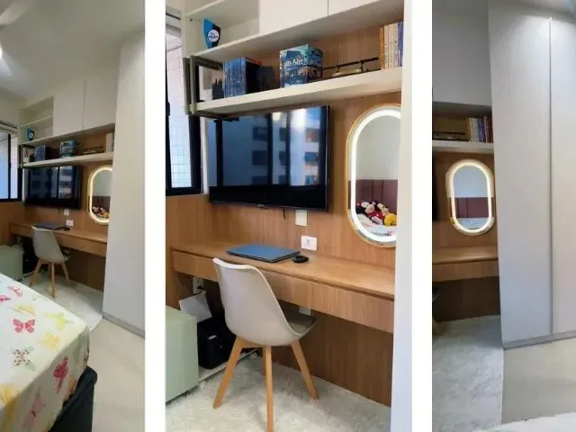 Imagem 10: Smart445 - Apartamento 2 Suítes 81,94M - 100% Climatizado - Embutidos - Semi Mobiliado