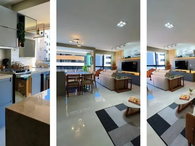 Imagem 8: Smart445 - Apartamento 2 Suítes 81,94M - 100% Climatizado - Embutidos - Semi Mobiliado