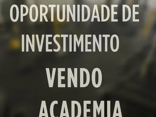 Imagem: Vendo Academia - Oportunidade de Investimento