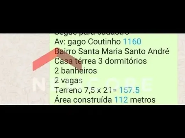 Imagem 7: Casa em Avenida Gago Coutinho - Vila Palmares - Santo André/Sp